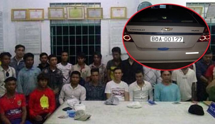 Bắt hàng chục thanh niên chạy xe biển 80 chở đầy vũ khí, chặn đứng cuộc hỗn chiến đẫm máu