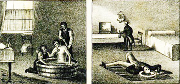 Phương pháp dùng nước chữa bệnh tâm thần của bác sĩ thế kỷ 19