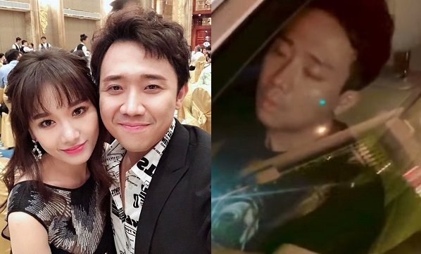 Ngủ gật giữa đường, Trấn Thành bị Hari Won quay clip 'dìm hàng' không thương tiếc