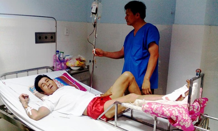 Hơn 3 tiếng nối bàn chân bị đứt lìa cho người đàn ông ở Quảng Nam