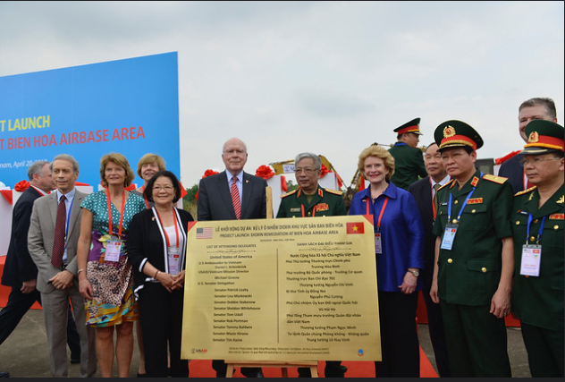 Mỹ chính thức khởi động dự án tẩy độc dioxin lớn nhất ở sân bay Biên Hòa