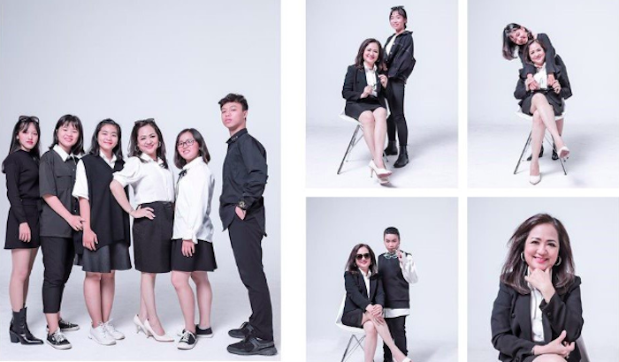 Ấn tượng ảnh kỷ yếu của cô trò TP.HCM như tạp chí thời trang nổi tiếng