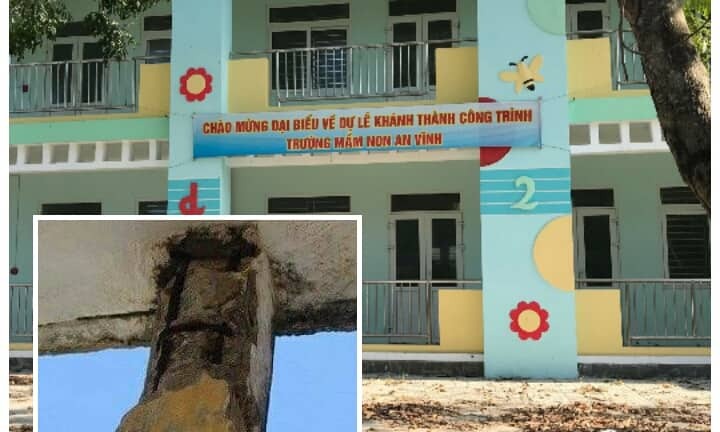 Nghịch lý ở đảo Lý Sơn: Trường cấp 3 chờ sập, trường mầm non xây xong lại 'đắp chiếu'