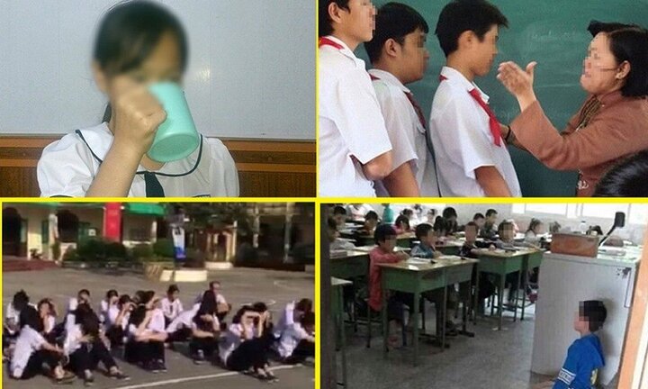 Những hình phạt của thầy cô khiến học sinh và phụ huynh ám ảnh