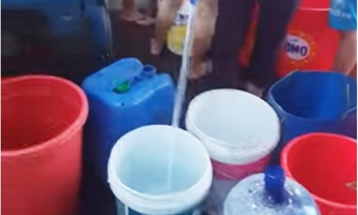 Mất nước kéo dài 3 ngày, người Đà Nẵng méo mặt xách xô chạy quanh