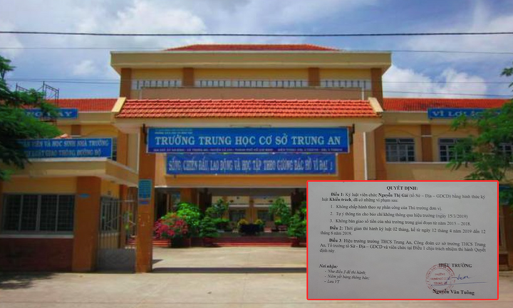 Tố trường sai phạm không báo cáo hiệu trưởng, nữ giáo viên ở TP.HCM bị kỷ luật