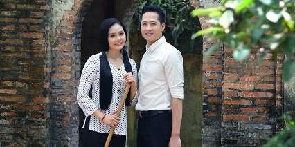 Lương Nguyệt Anh e ấp bên diễn viên phim 'Hôn nhân trong ngõ hẹp'