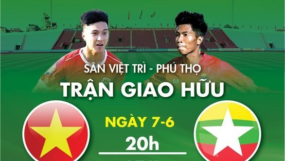 Xem trực tiếp U23 Việt Nam - U23 Myanmar