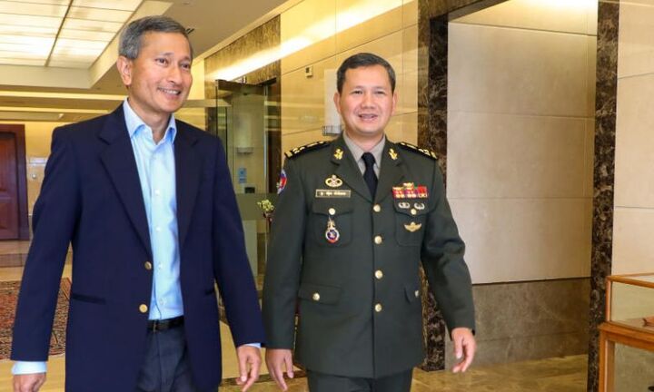 Singapore và Campuchia tái khẳng định quan hệ hợp tác, hữu nghị