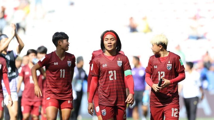 Tuyển nữ Thái Lan lại thảm bại, phá kỷ lục thủng lưới ở World Cup