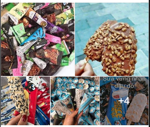 Phớt lờ cảnh báo, kem Trung Quốc giá 'bèo' vẫn bán tràn chợ mạng