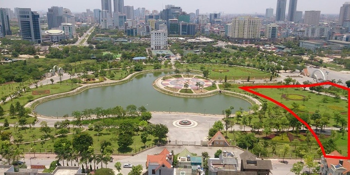 Hà Nội tạm dừng nghiên cứu dự án 'xén' đất công viên Cầu Giấy làm bãi đỗ xe