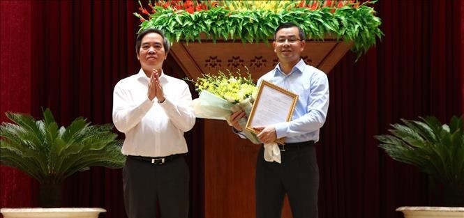 Phó Trưởng ban Kinh tế TƯ làm Phó Bí thư Tỉnh ủy Hòa Bình