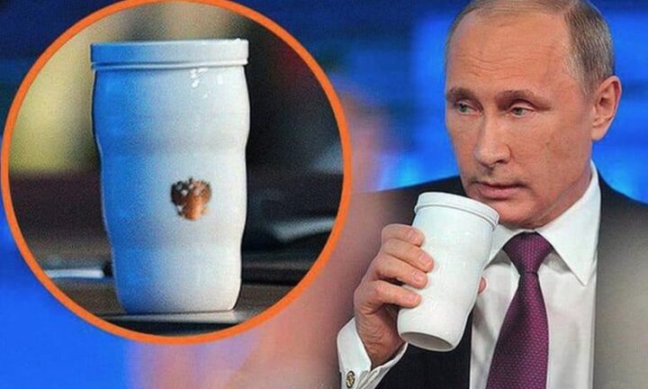 ‘Cốc giữ nhiệt Putin’ – món hàng 'hot' tại Trung Quốc