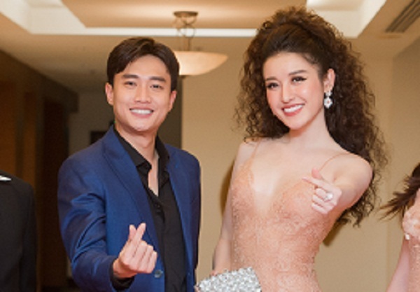 Huyền My khoe vòng 1 gợi cảm bên Quốc Trường của ‘Về nhà đi con’