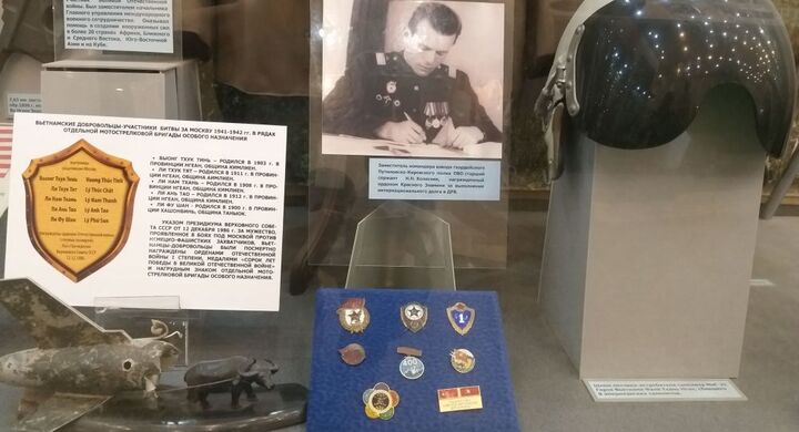 Bảo tàng Nga tôn vinh những người Việt bảo vệ Matxcơva