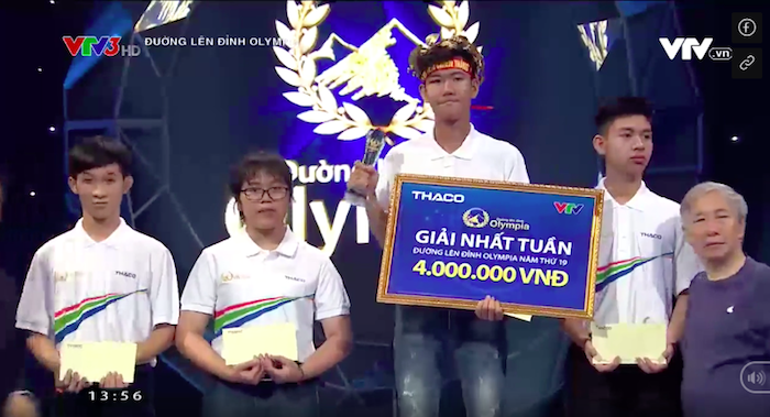 10x Thái Bình áp đảo bạn chơi, giành vé vào thi tháng Olympia