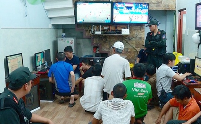 Triệt phá 11 ổ đánh bạc qua mạng ở Khánh Hòa