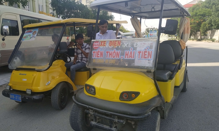 Xe điện không phép 'đại náo' khu du lịch xứ Thanh, cơ quan chức năng ở đâu?
