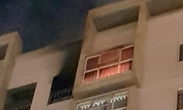 Cháy căn hộ chung cư ở Đà Nẵng, hàng trăm người tháo chạy lúc nửa đêm