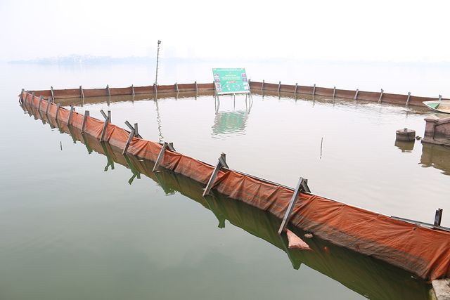 Clip: Bất ngờ với nước Hồ Tây sau thí điểm làm sạch bằng công nghệ nano Nhật Bản