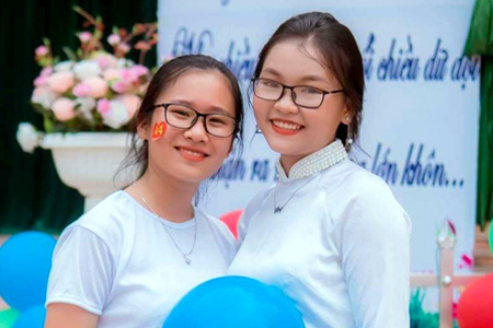 Lớp học trường huyện có điểm trung bình môn Văn đạt 8,38