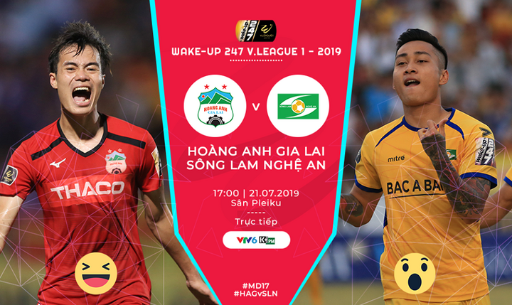Trực tiếp HAGL vs SLNA vòng 17 V-League 2019: Tuấn Anh lập siêu phẩm sau 4 năm