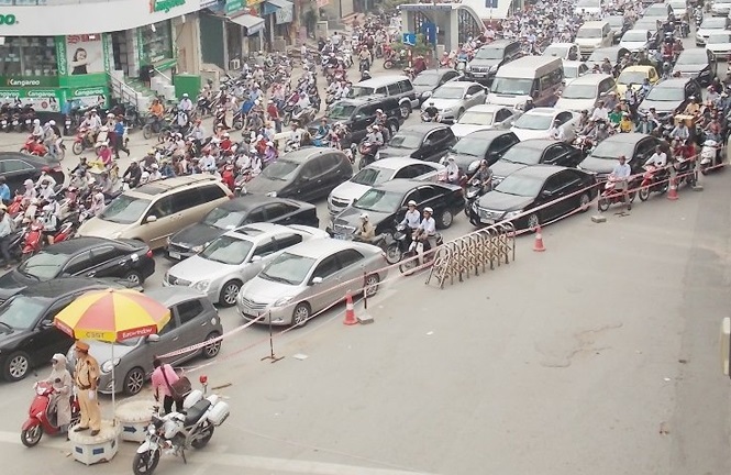 Sở GTVT Hà Nội lên phương án thu phí ô tô vào nội đô từ đường vành đai 3