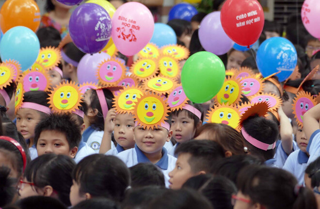 Bộ GD&ĐT khuyến khích 'khai giảng không bóng bay'