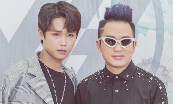 Tùng Dương tới chúc mừng nhóm nhạc Việt được đào tạo theo mô hình Hàn Quốc