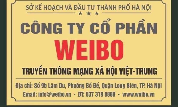 Mạng xã hội Việt - Trung Weibo có phải mạng Weibo của Trung Quốc?