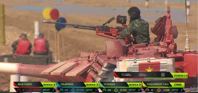 Hội thao Quân sự quốc tế: Việt Nam đứng trước cơ hội lịch sử lọt vào chung kết Tank Biathlon 2019