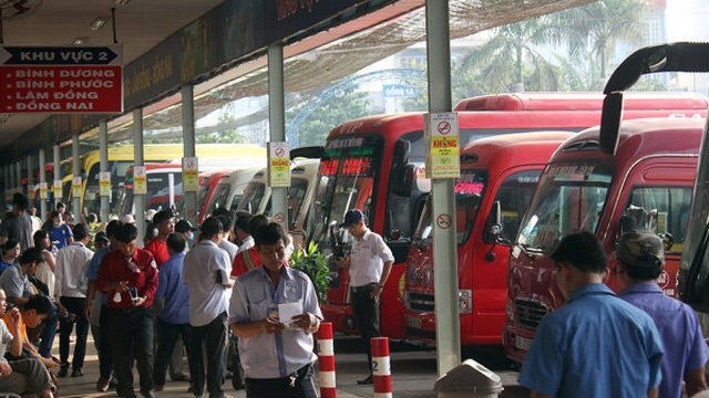 TPHCM: Các bến xe tăng giá vé nghỉ lễ 2/9