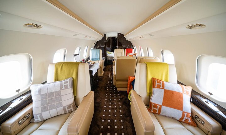 Bên trong máy bay tư nhân hạng sang dành cho giới doanh nhân