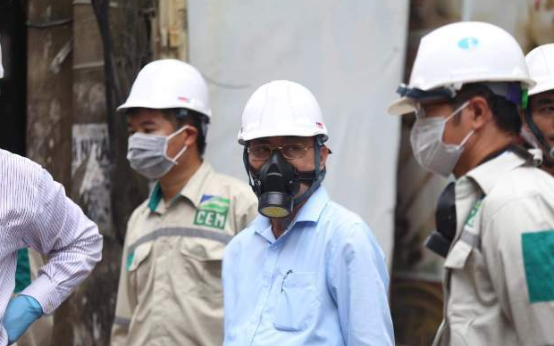 Chủ tịch Hà Nội: 'Đeo mặt nạ phòng độc khi người khác đeo khẩu trang là phản cảm'