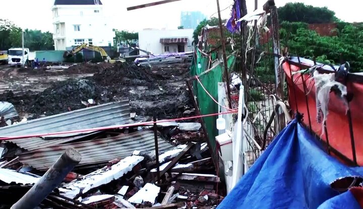 Video: Công ty Lê Thành ngang nhiên san bằng nhà dân khiến nhiều người bức xúc