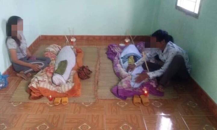 Trốn chị gái ra ao tắm, hai đứa trẻ chết đuối thương tâm