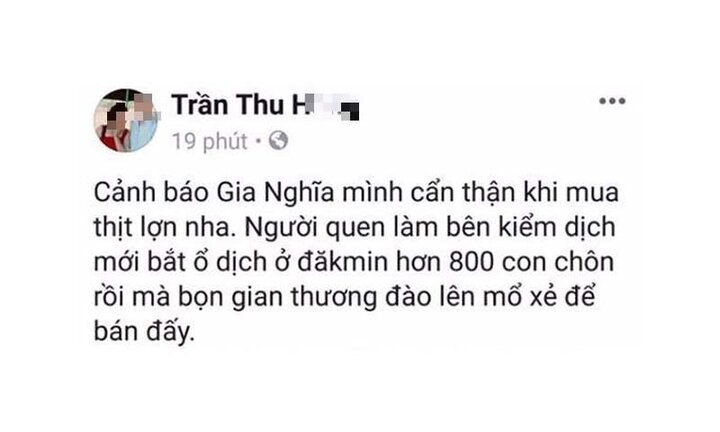 Bịa chuyện trên Facebook, cô gái bị phạt 10 triệu đồng
