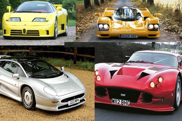10 siêu xe ấn tượng nhất thập niên 1990