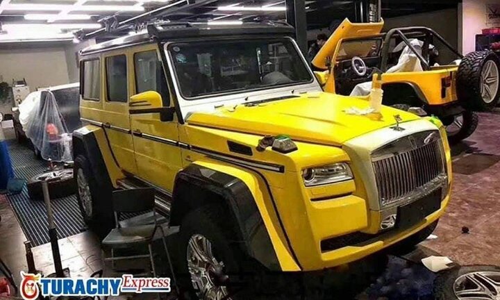 Đại gia chơi trội độ đầu Mercedes-Benz G500 thành Rolls-Royce