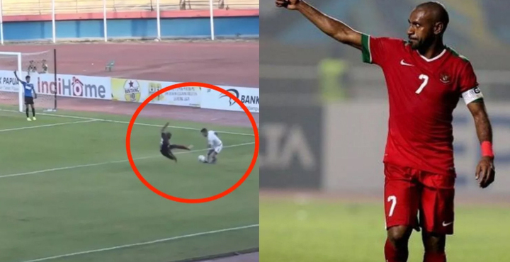 'Hung thần' đội tuyển Indonesia vào bóng như muốn đá gãy giò đối thủ