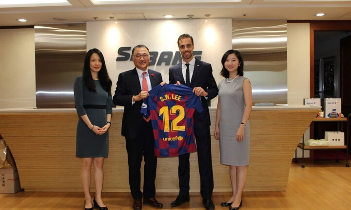 Sebang Group vinh hạnh trở thành nhà tài trợ cho FC Barcelona