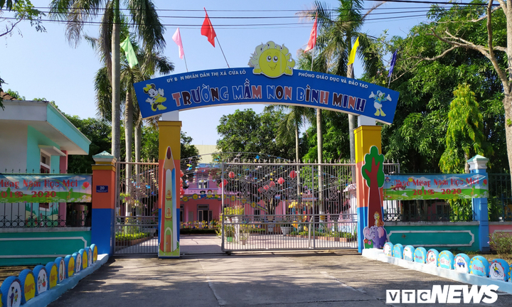 Thu tiền sai quy định, tập thể trường mầm non bị phê bình trước ngành giáo dục Cửa Lò, Nghệ An