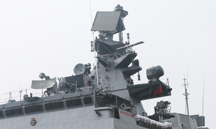 Chiêm ngưỡng chiến hạm tàng hình của Hải quân Ấn Độ tại Đà Nẵng