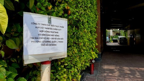 Ông chủ Món Huế bàn giao mặt bằng tại trụ sở chính