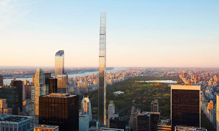 Căn hộ cao cấp khó tin trong tòa nhà chọc trời 'mỏng' nhất thế giới