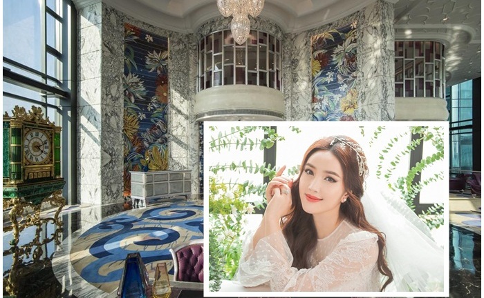 Bên trong khách sạn xa hoa Bảo Thy sắp tổ chức tiệc cưới