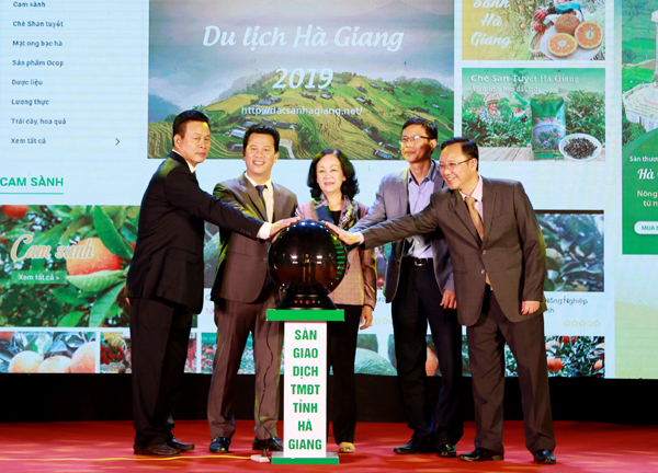 Thành lập Sàn giao dịch thương mại điện tử tỉnh Hà Giang