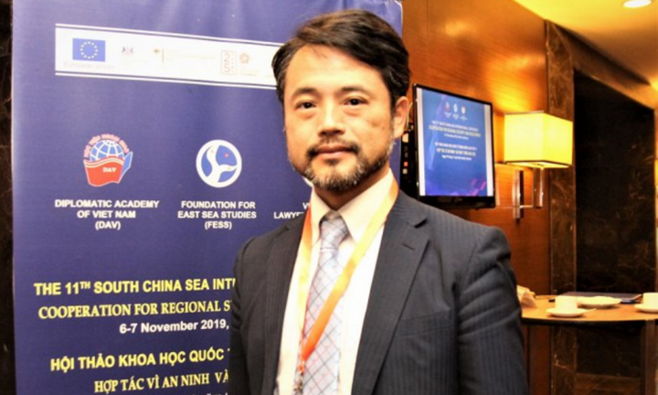 Chuyên gia Nhật: Cần chỉ đích danh nước nào đang thách thức luật pháp quốc tế ở Biển Đông