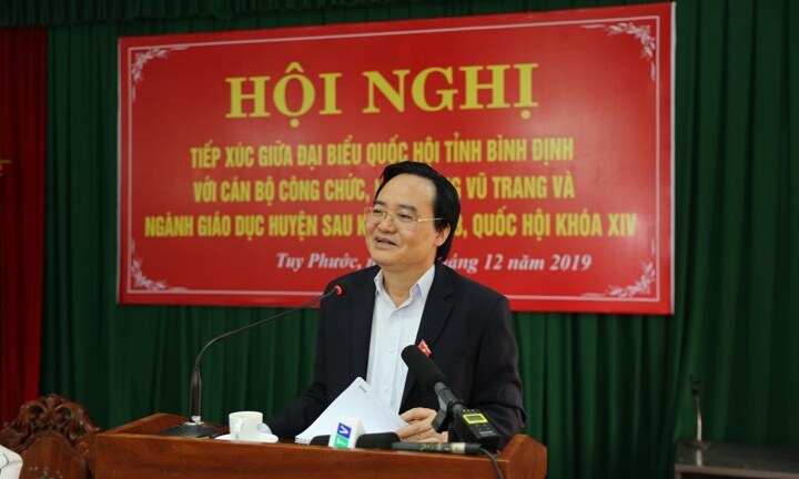 Bộ trưởng Phùng Xuân Nhạ: Đơn vị nào chọn sách giáo khoa cũng phải đảm bảo chọn bộ sách tốt nhất